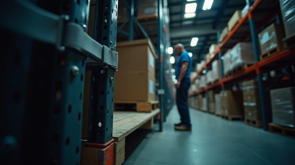 Assurer la sécurité en entrepôt avec le balisage à sangle